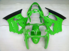 Load image into Gallery viewer, Green and Black Factory Style - NINJA ZX-6R 00-02 Fairing