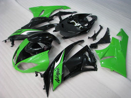 Green and Black Factory Style - NINJA ZX-6R 09-12 Fairing