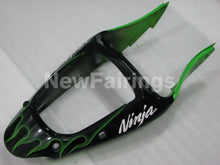 Load image into Gallery viewer, Green and Black Flame NINJA ZX 6R 00 02 Fairing Kit