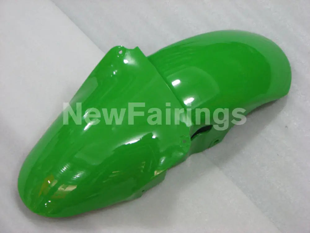 Green and Black Flame NINJA ZX 6R 00 02 Fairing Kit