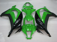 Load image into Gallery viewer, Green Black and Matte Black Factory Style - NINJA ZX-10R 11-15 Fairing Kit