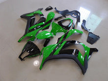 Load image into Gallery viewer, Green Black Matte Black Factory Style - NINJA ZX-10R 11-15 Fairing Kit