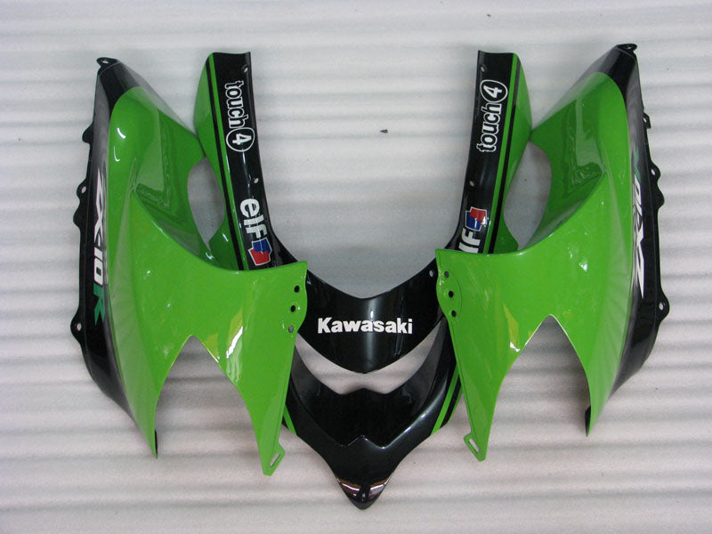 Green and Black Monster - NINJA ZX-10R 04-05 Fairing Kit