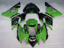 Load image into Gallery viewer, Green and Black Monster - NINJA ZX-10R 04-05 Fairing Kit