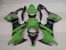 Load image into Gallery viewer, Green and Black Monster - NINJA ZX-10R 08-10 Fairing Kit