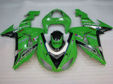 Load image into Gallery viewer, Green and Black Pirelli - NINJA ZX-10R 06-07 Fairing Kit