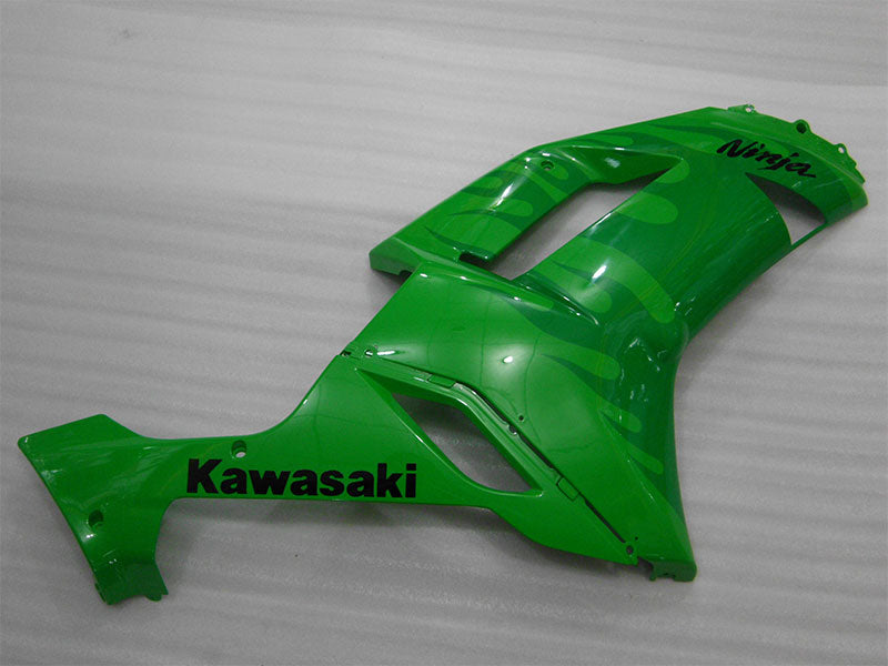 Green Flame - NINJA ZX-6R 07-08 Fairing Kit - Vehicles &