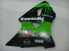 Load image into Gallery viewer, Green and Black Monster - NINJA ZX-6R 00-02 Fairing Kit