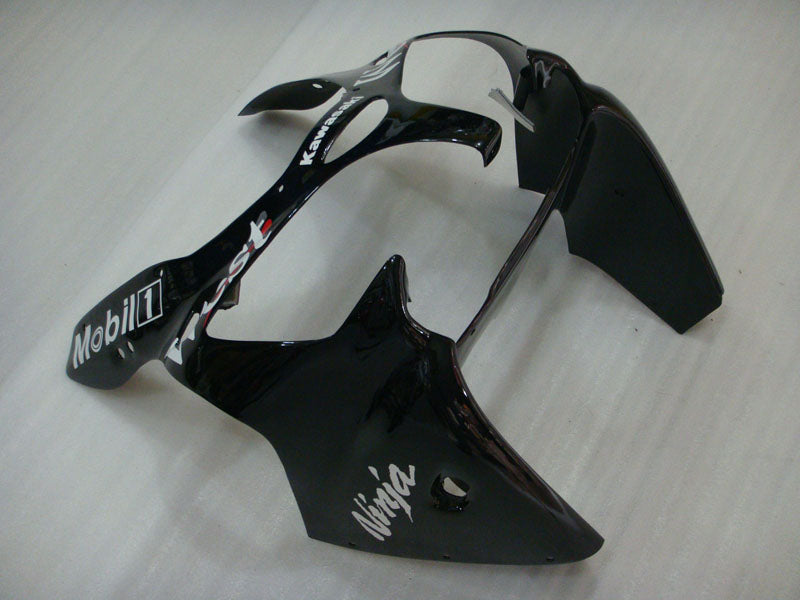 Black and White West - NINJA ZX-6R 00-02 Fairing Kit