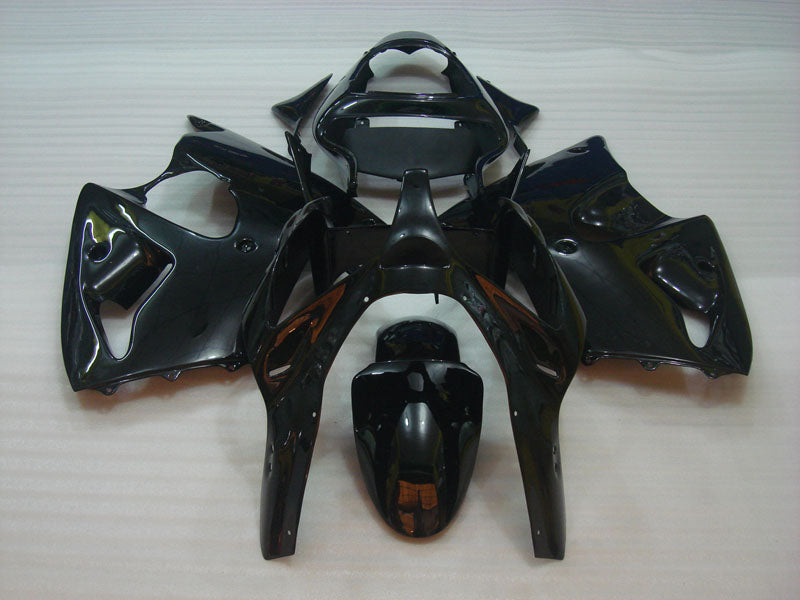 Gloss Black No decals - NINJA ZX-6R 00-02 Fairing Kit