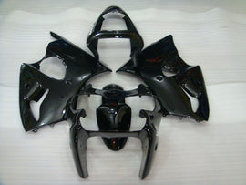 Gloss Black Factory Style - NINJA ZX-6R 00-02 Fairing Kit