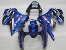 Load image into Gallery viewer, Blue and Black Factory Style - NINJA ZX-6R 00-02 Fairing Kit