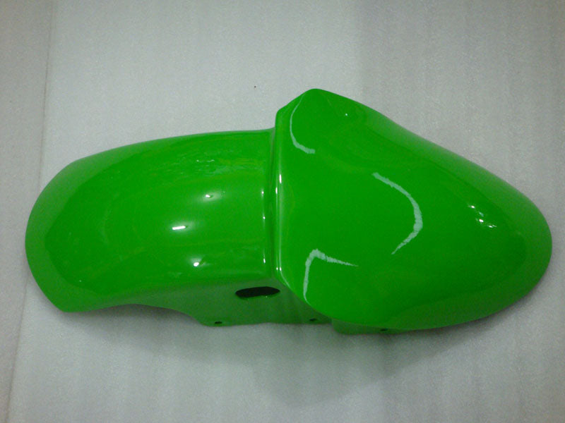 Green and Black Factory Style - NINJA ZX-6R 00-02 Fairing Kit