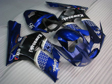 Load image into Gallery viewer, Blue and Black FUCHS - NINJA ZX-6R 03-04 Fairing Kit
