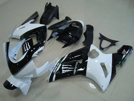 Black and White Monster - NINJA ZX-6R 03-04 Fairing Kit
