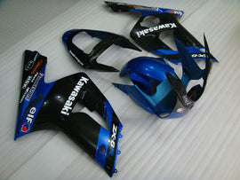 Blue Black Factory Style - NINJA ZX-6R 03-04 Fairing Kit