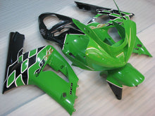 Load image into Gallery viewer, Green and Black Factory Style - NINJA ZX-6R 03-04 Fairing Kit