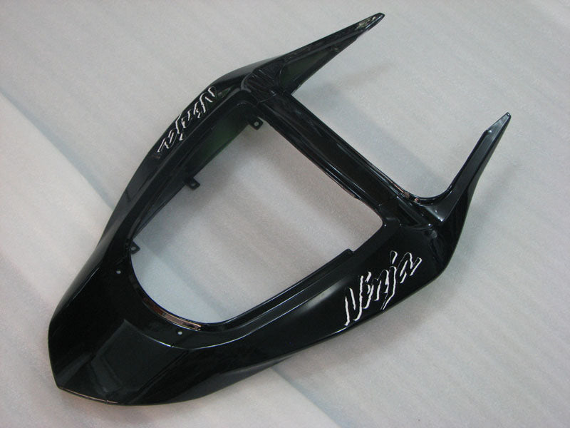 Green and Black Factory Style - NINJA ZX-6R 03-04 Fairing Kit