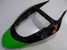 Load image into Gallery viewer, Black and Green Factory Style - NINJA ZX-6R 03-04 Fairing Kit