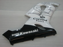 Load image into Gallery viewer, White and Black Corona - NINJA ZX-6R 05-06 Fairing Kit