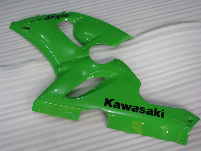 All Green Factory Style - NINJA ZX-6R 05-06 Fairing Kit