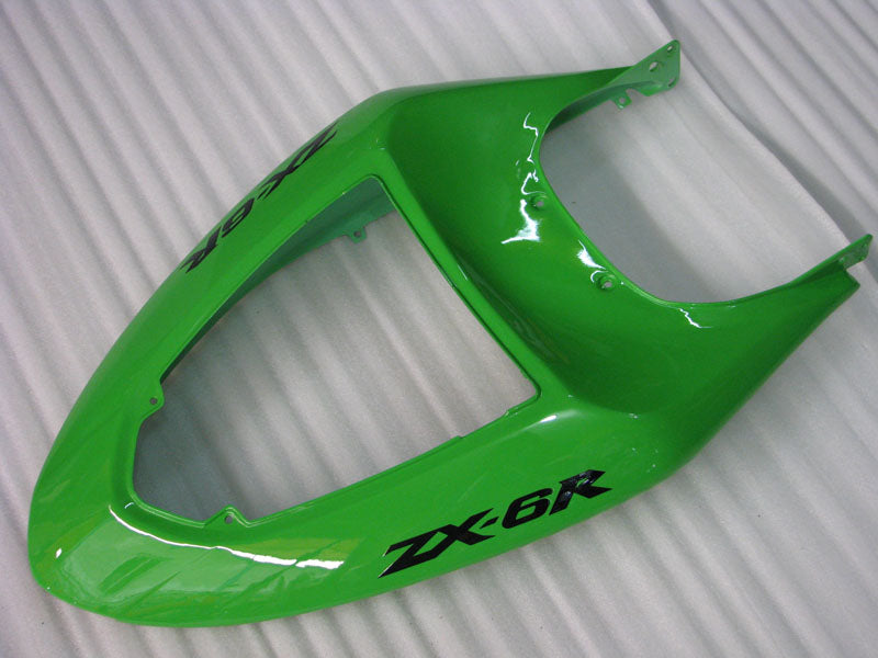 All Green Factory Style - NINJA ZX-6R 05-06 Fairing Kit