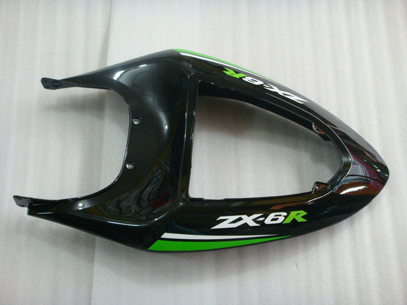 Green and Black Factory Style - NINJA ZX-6R 05-06 Fairing Kit