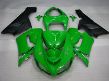 Load image into Gallery viewer, Green and Matte Black Factory Style - NINJA ZX-6R 05-06 Fairing Kit