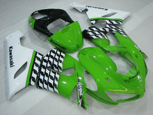 Load image into Gallery viewer, Green and White Factory Style - NINJA ZX-6R 05-06 Fairing Kit