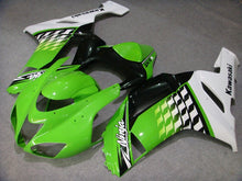 Load image into Gallery viewer, Green and Black White Nakano - NINJA ZX-6R 07-08 Fairing Kit