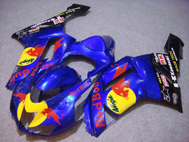 Blue and Black Red Bull - NINJA ZX-6R 07-08 Fairing Kit