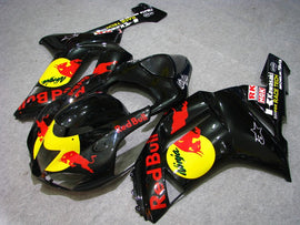 Black Red Bull - NINJA ZX-6R 07-08 Fairing Kit