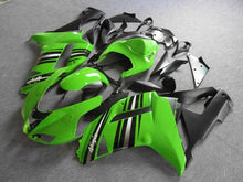 Load image into Gallery viewer, Green and Black Factory Style - NINJA ZX-6R 07-08 Fairing Kit