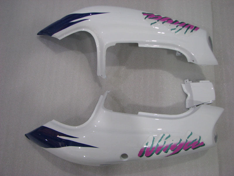 Green and White Blue Factory Style - NINJA ZX-9R 94-97 Fairing Kit