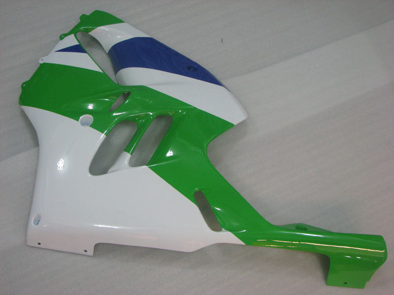 Green White and Blue Factory Style - NINJA ZX-9R 94-97 Fairing Kit