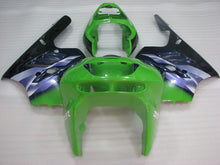 Load image into Gallery viewer, Green and Black Blue Factory Style - NINJA ZX-9R 94-97 Fairing Kit