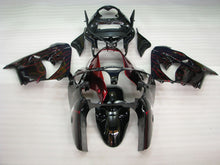 Load image into Gallery viewer, Black with Red Flame - NINJA ZX-9R 00-01 Fairing Kit