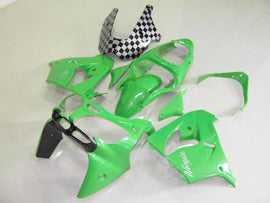 Green Black Factory Style - NINJA ZX-9R 00-01 Fairing Kit