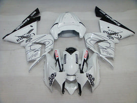 White and Black Corona - NINJA ZX-10R 04-05 Fairing Kit