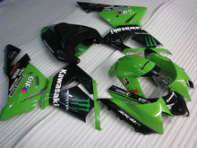 Load image into Gallery viewer, Green and Black Monster - NINJA ZX-10R 04-05 Fairing Kit