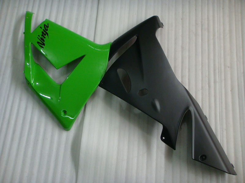 Green and Black Factory Style - NINJA ZX-10R 04-05 Fairing Kit