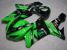 Load image into Gallery viewer, Green Black Monster - NINJA ZX-10R 06-07 Fairing Kit