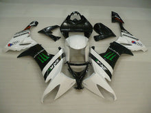 Load image into Gallery viewer, White and Black Monster - NINJA ZX-10R 08-10 Fairing Kit