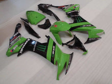Load image into Gallery viewer, Green and Black Monster - NINJA ZX-10R 08-10 Fairing Kit