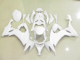 All White Factory Style - NINJA ZX-10R 08-10 Fairing Kit