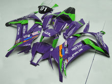 Load image into Gallery viewer, Purple and Green TRICK STAR - NINJA ZX-10R 11-15 Fairing Kit