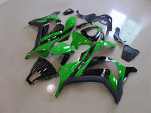 Load image into Gallery viewer, Green Black Matte Black Factory Style - NINJA ZX-10R 11-15 Fairing Kit