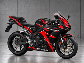 Black and Red Factory Style - CBR600RR 24-26 Fairing Kit