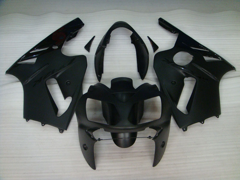 Matte Black No decals- NINJA ZX-12R 02-04 Fairing Kit