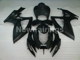 Matte Black Factory Style - GSX-R600 06-07 Fairing Kit